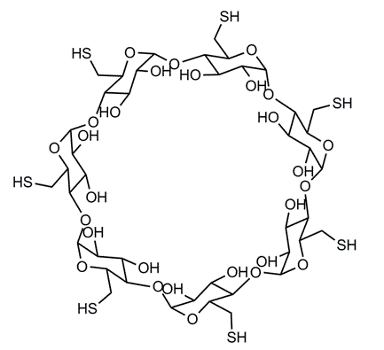 Heptakis-(6-Mercapto-6-deoxy)-beta-Cyclodextrin CAS 160661-60-9 suppliers